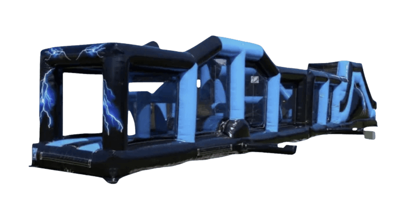 In bridgend  18 meter obstacle course on hire